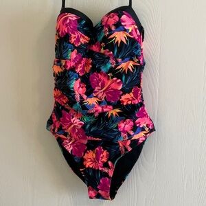 Floral One Piece Swimsuit
